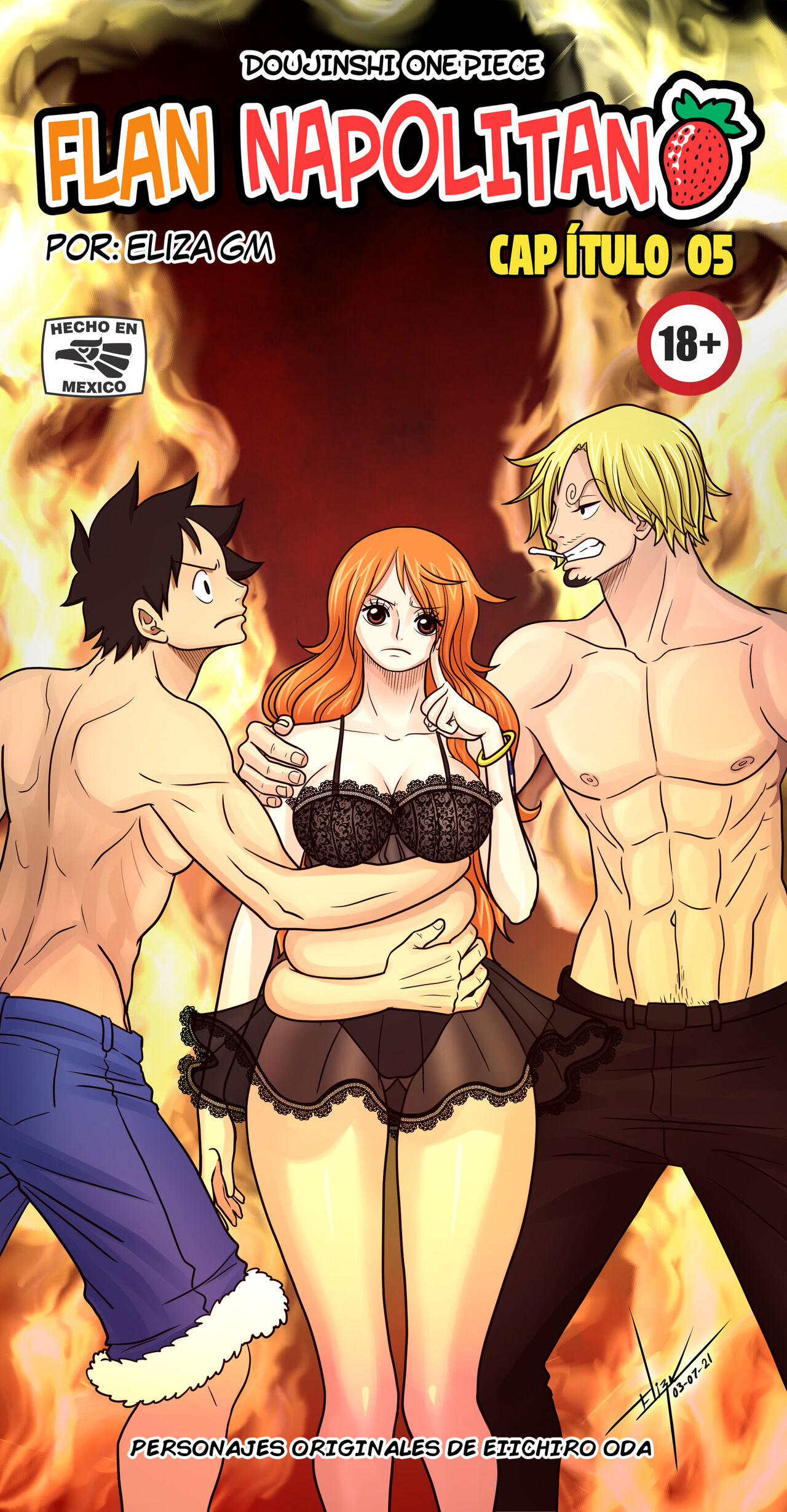 Flan napolitano one piece hentai