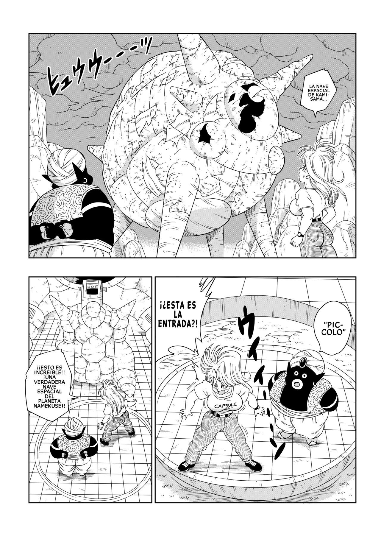 Dagon Ball - Bulma Conoce A Mister Popo - ¡Sexo Dentro De La Misteriosa  Nave Espacial! - Page 5 - HentaiEra