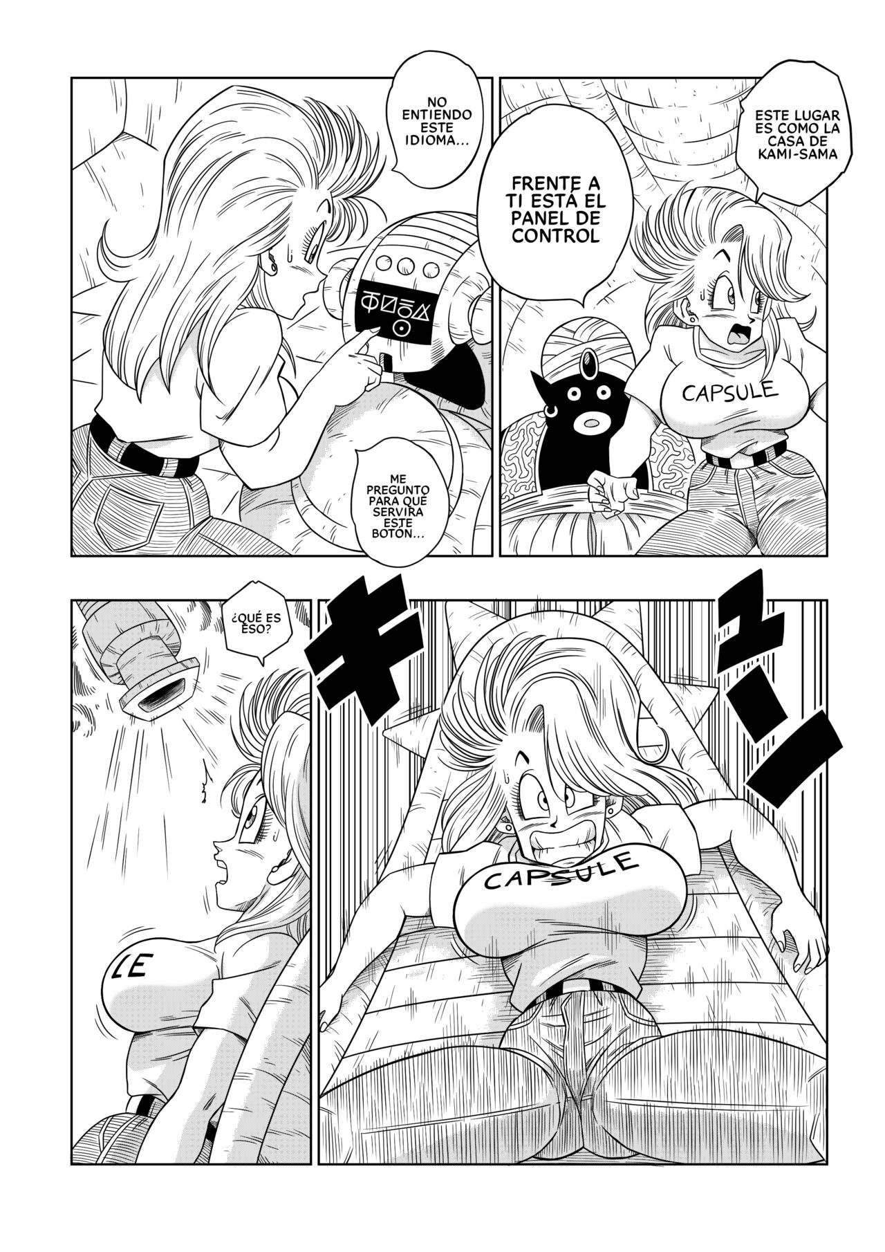 Dagon Ball - Bulma Conoce A Mister Popo - ¡Sexo Dentro De La Misteriosa  Nave Espacial! - Page 6 - HentaiEra