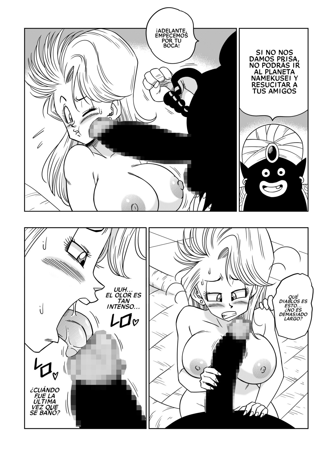 Dagon Ball - Bulma Conoce A Mister Popo - ¡Sexo Dentro De La Misteriosa  Nave Espacial! - Page 9 - HentaiEra