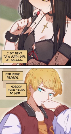 Goth Porn Comic - The Goth Girl and the Jock - HentaiEra