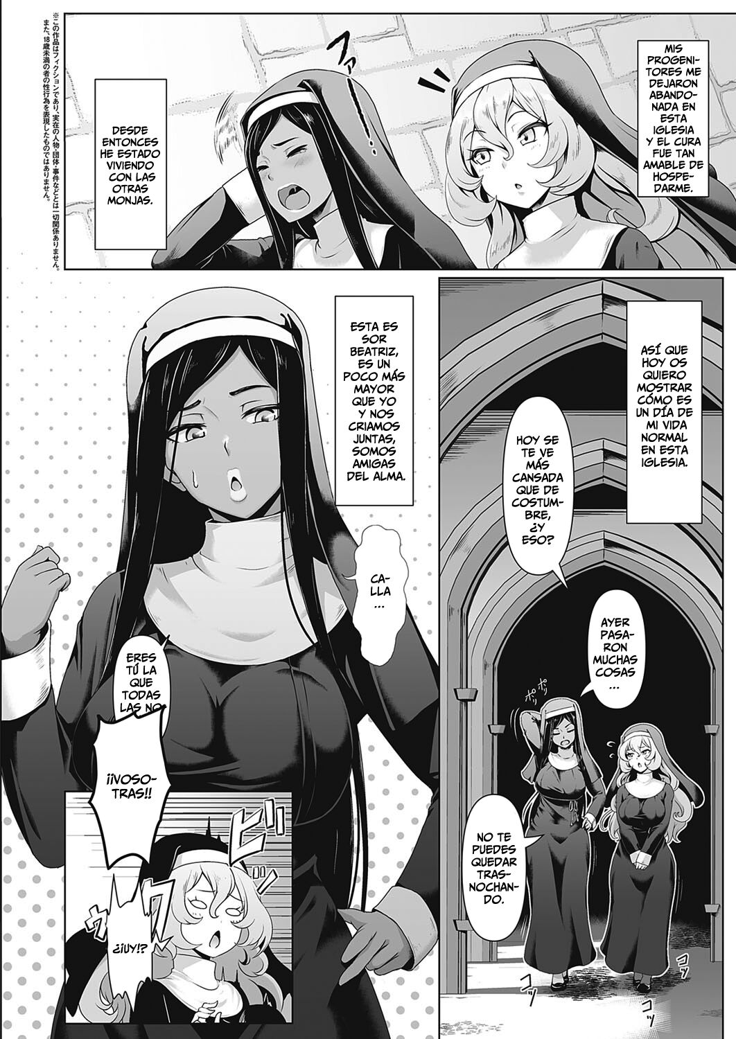 Hentai de monjas