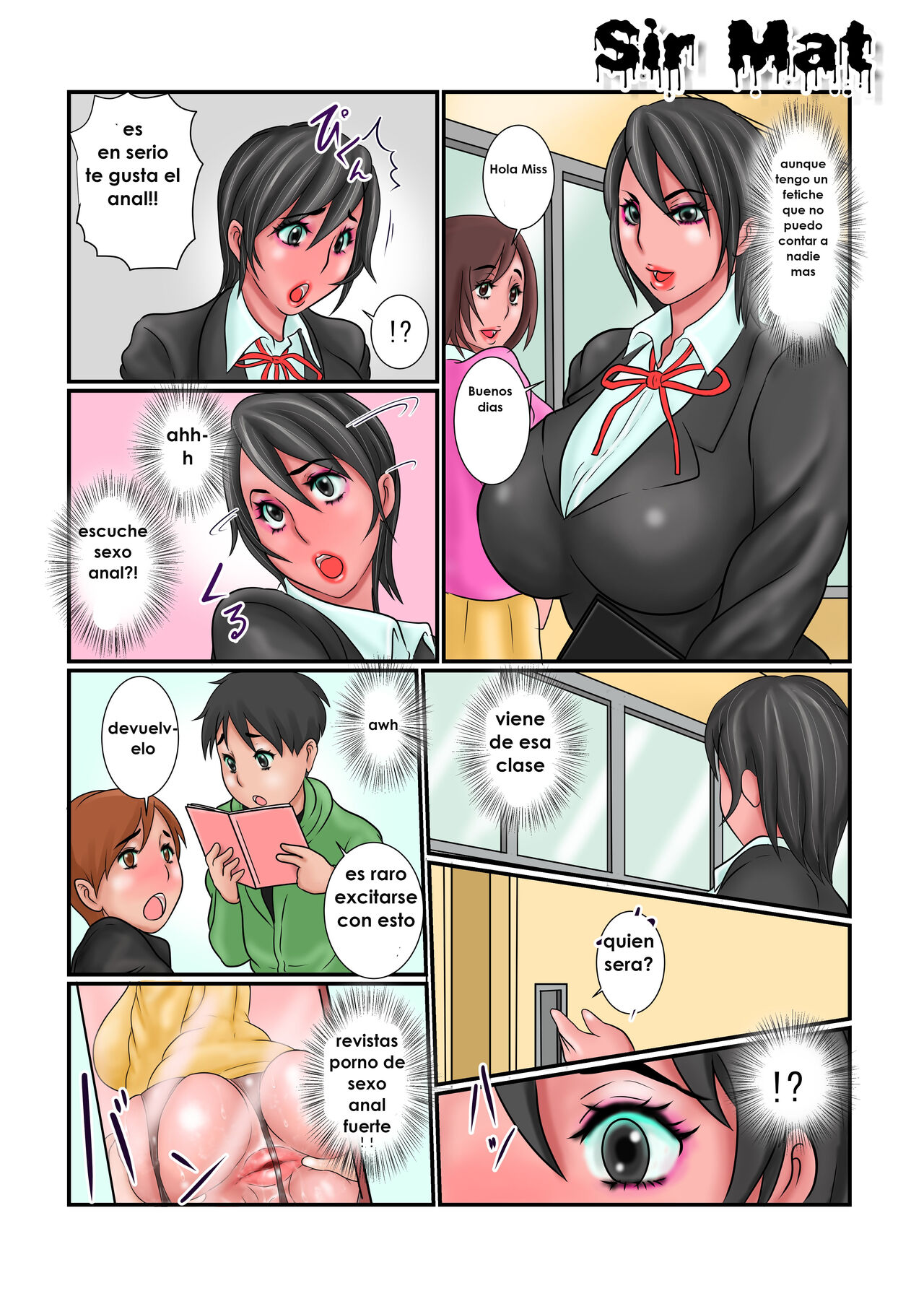 Ripe Butt Female Teacher, el culo maduro de una maestra - Page 5 - HentaiEra