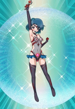 Sailor Mercury Transformation Is Corrupted Into Neuroi