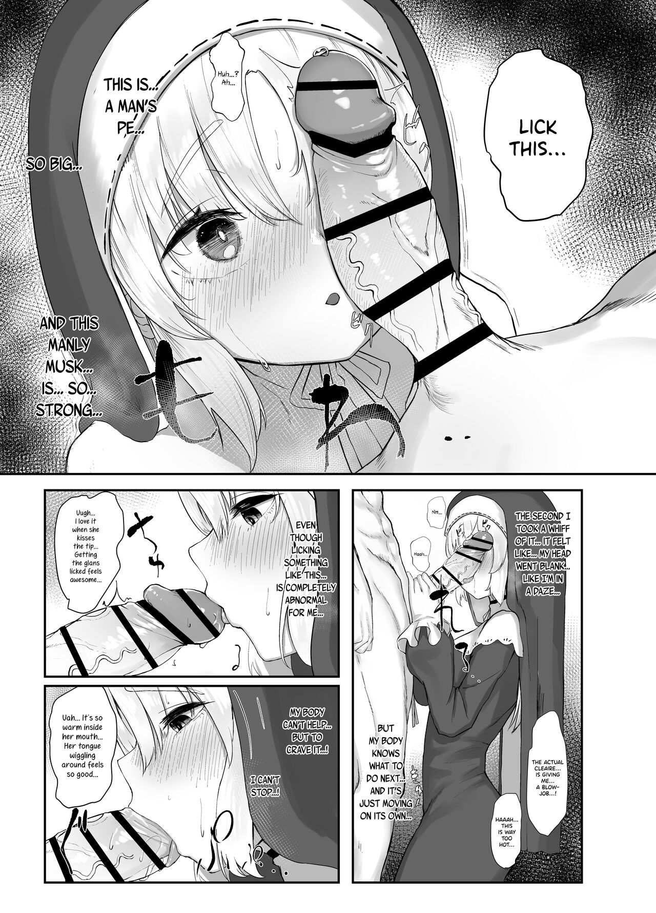 Sister Cleaire no Seiso to Yokubou | A Seiso and Lustful Sister Cleaire -  Page 8 - HentaiEra