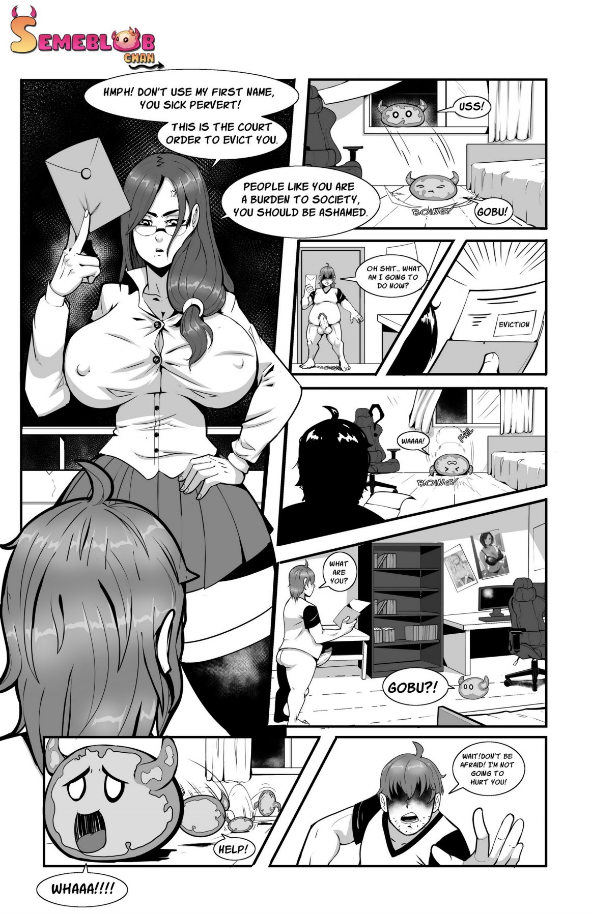 Semeblob Chan Chapter 1-5 - Page 3 - HentaiEra