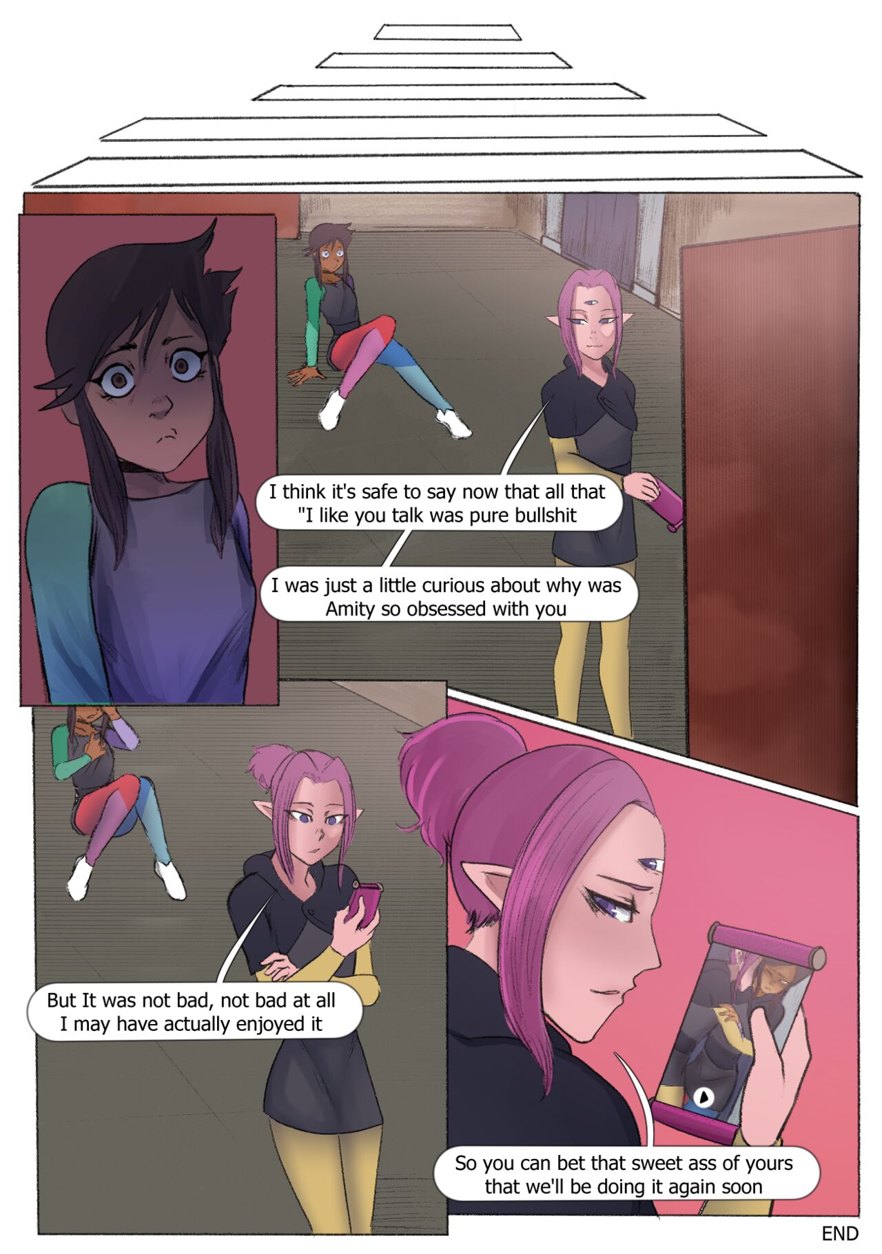 THE OWL HOUSE NTR YURI COMIC - By Shupitu-Laka - Page 8 - HentaiEra