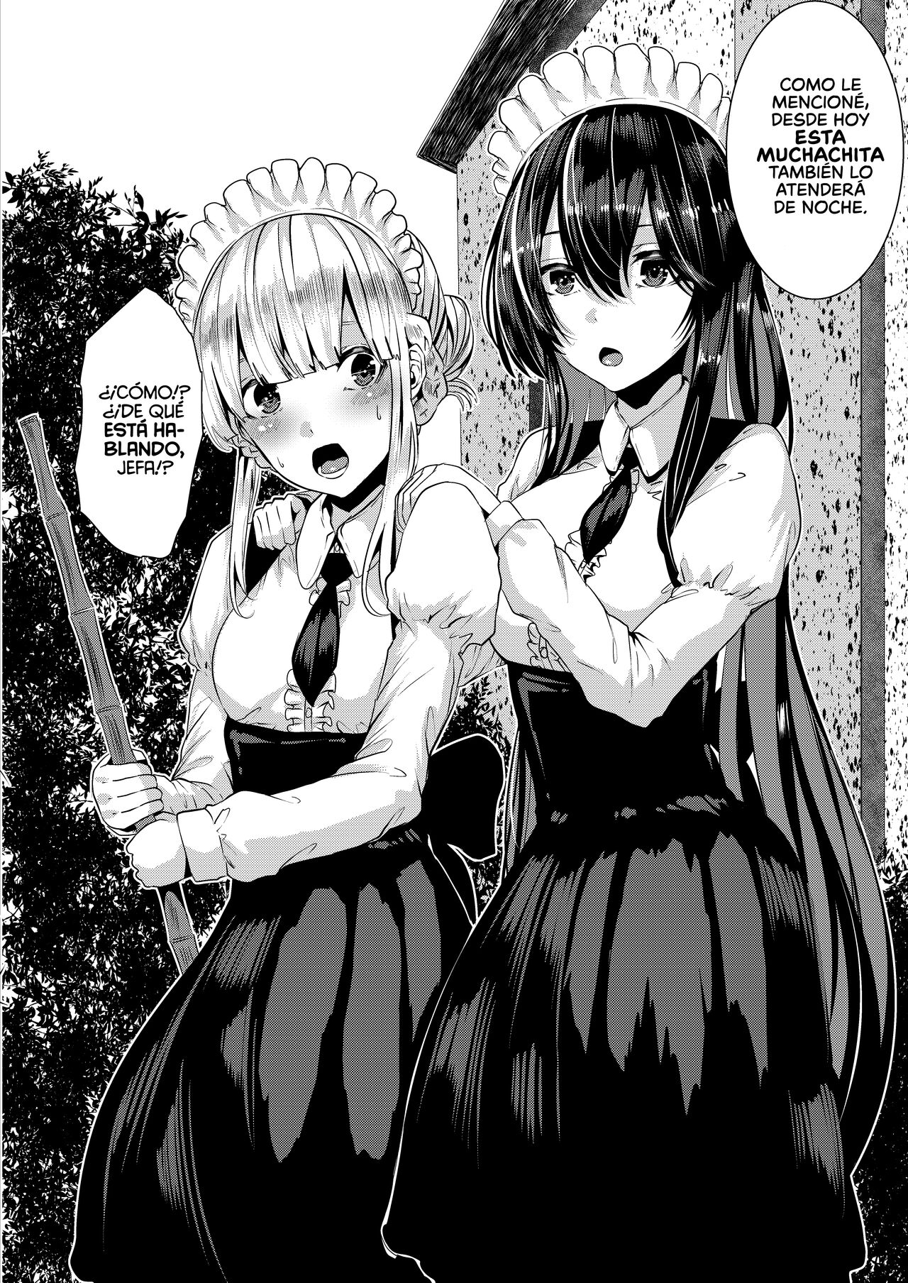 Deredere Maid to Tsuntsun Maid Shikotama Ecchi | Mucho Sexo con mi Criada  Amorosa y mi Criada Fría - Page 4 - HentaiEra