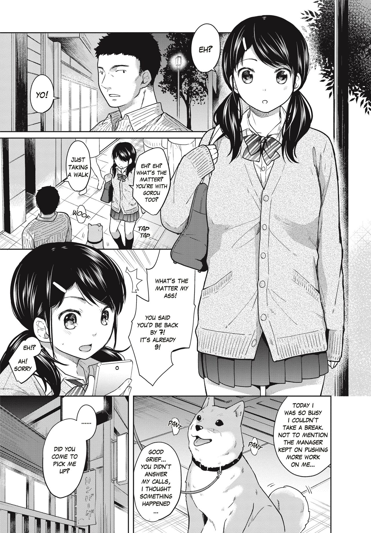 1 Room Apartment + Highschool Girl Suddenly Living Together? Close  Contact!? First Sex!!? Ch. 3 - Page 4 - HentaiEra