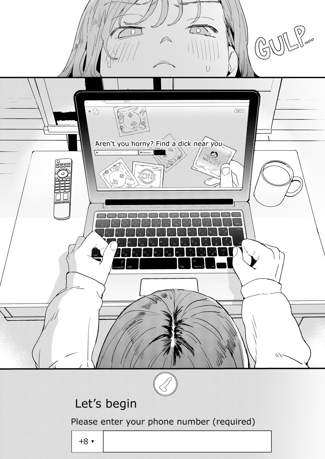 Delivery chinko o tanomitai onee san