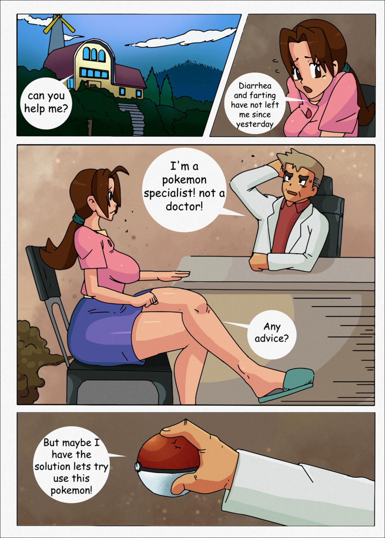 Delia ketchum hentai comic