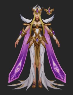 arena of valor character 3d model 005 ilumia