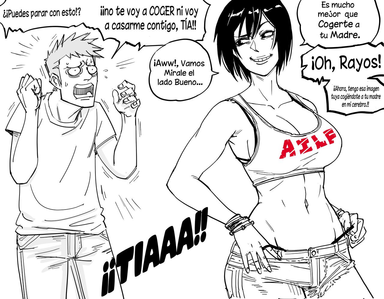 Drunk aunt keeps on suggesting silly jokes+extras - Page 9 - HentaiEra