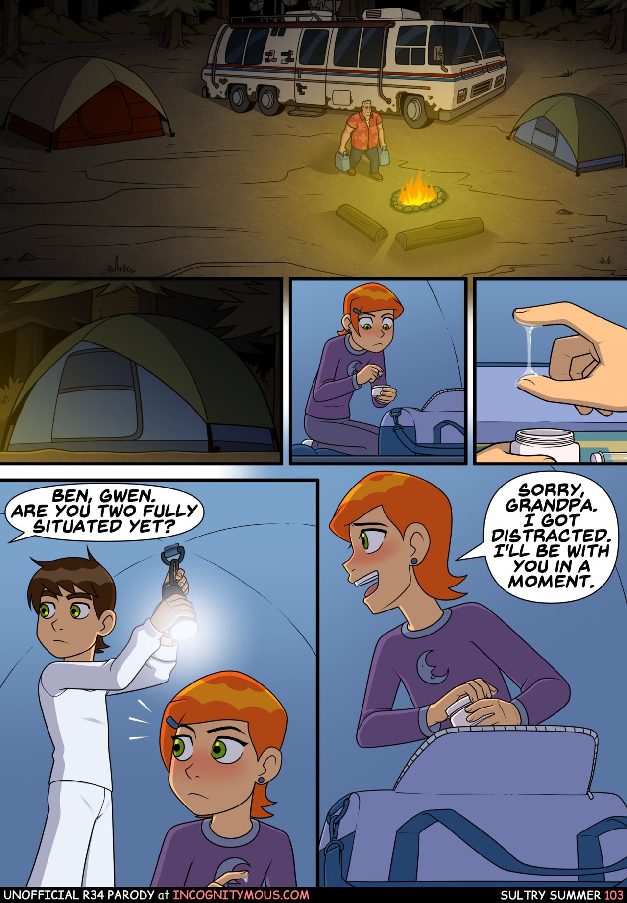 Free ben 10 porn comic page1