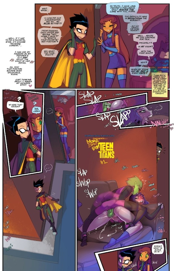 Teen Titans - Starfire and Robin - Page 1 - HentaiEra