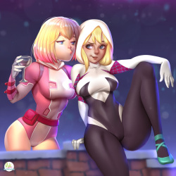 NSFW Gwenpool And SpiderGwen