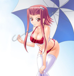 Anime girls in bikinis 2