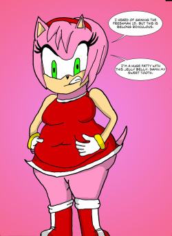 Amy Rose in Growing Problems