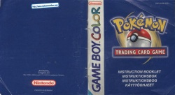 Pokemon Trading Card Game  Gameboy Manual + Strategy Guide