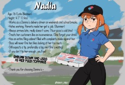 MintyMelt - Nadia Pizza vore