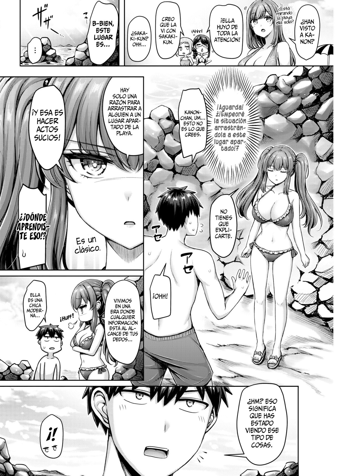 Nagisa no Cool Girl || La Chica Cool de la Playa - Page 6 - HentaiEra