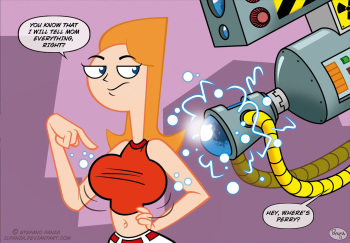 Candice Cartoon Nude - Candace Flynn - HentaiEra