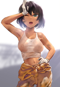 wet shirts and other cloths