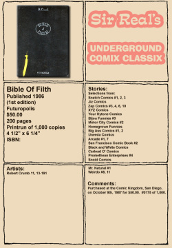 Bible of Filth complete