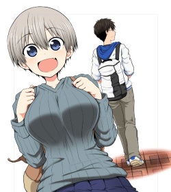 Official art - Uzaki-chan Wants to Hang Out