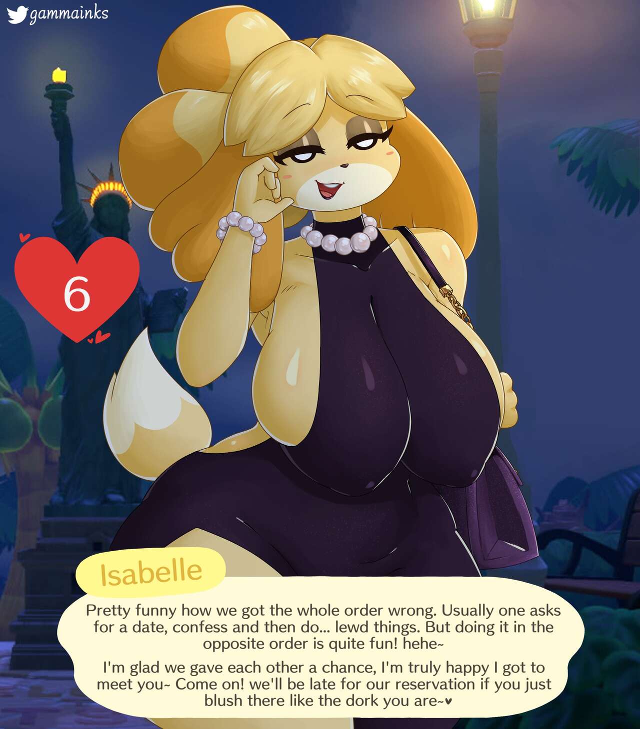 Isabelle animal crossing porn