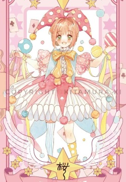 Sakura CC Tarot Cards