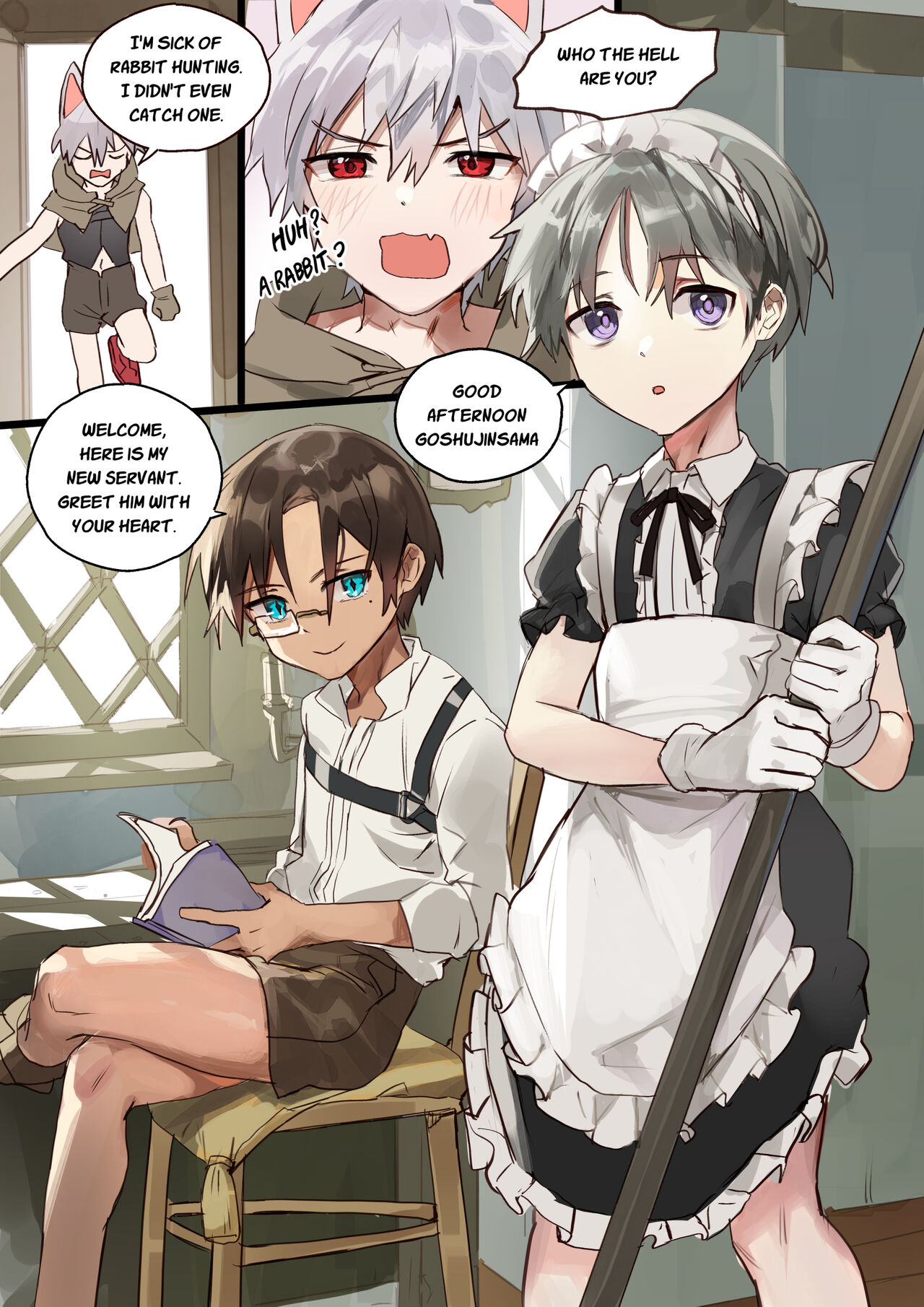 Boy Maid Boy - Page 2 - HentaiEra