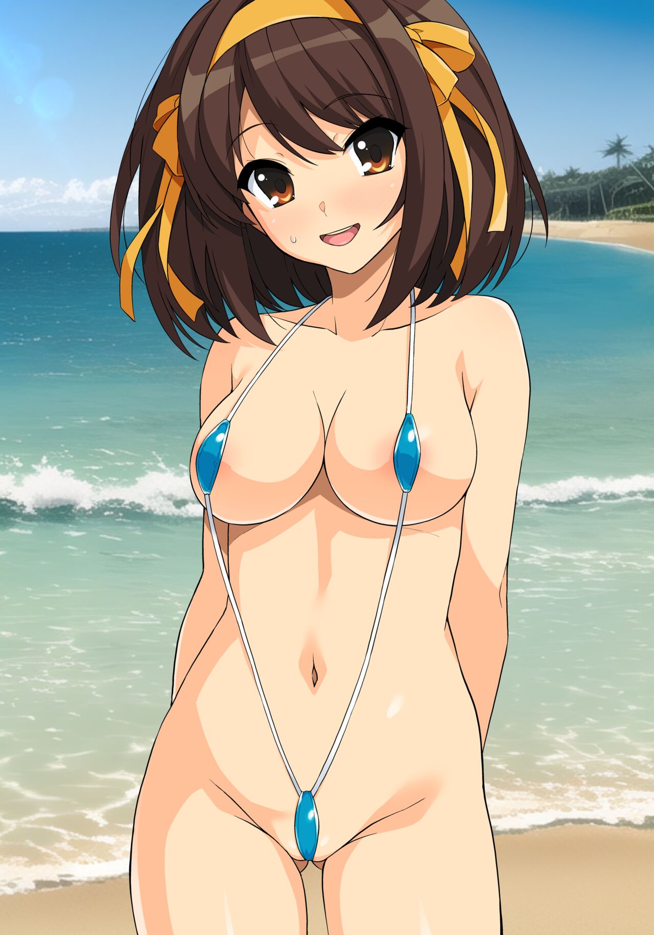 ハルヒ　ヌード スリングショットハルヒさん 支援者向けヌード版 - Page 3 - HentaiEra