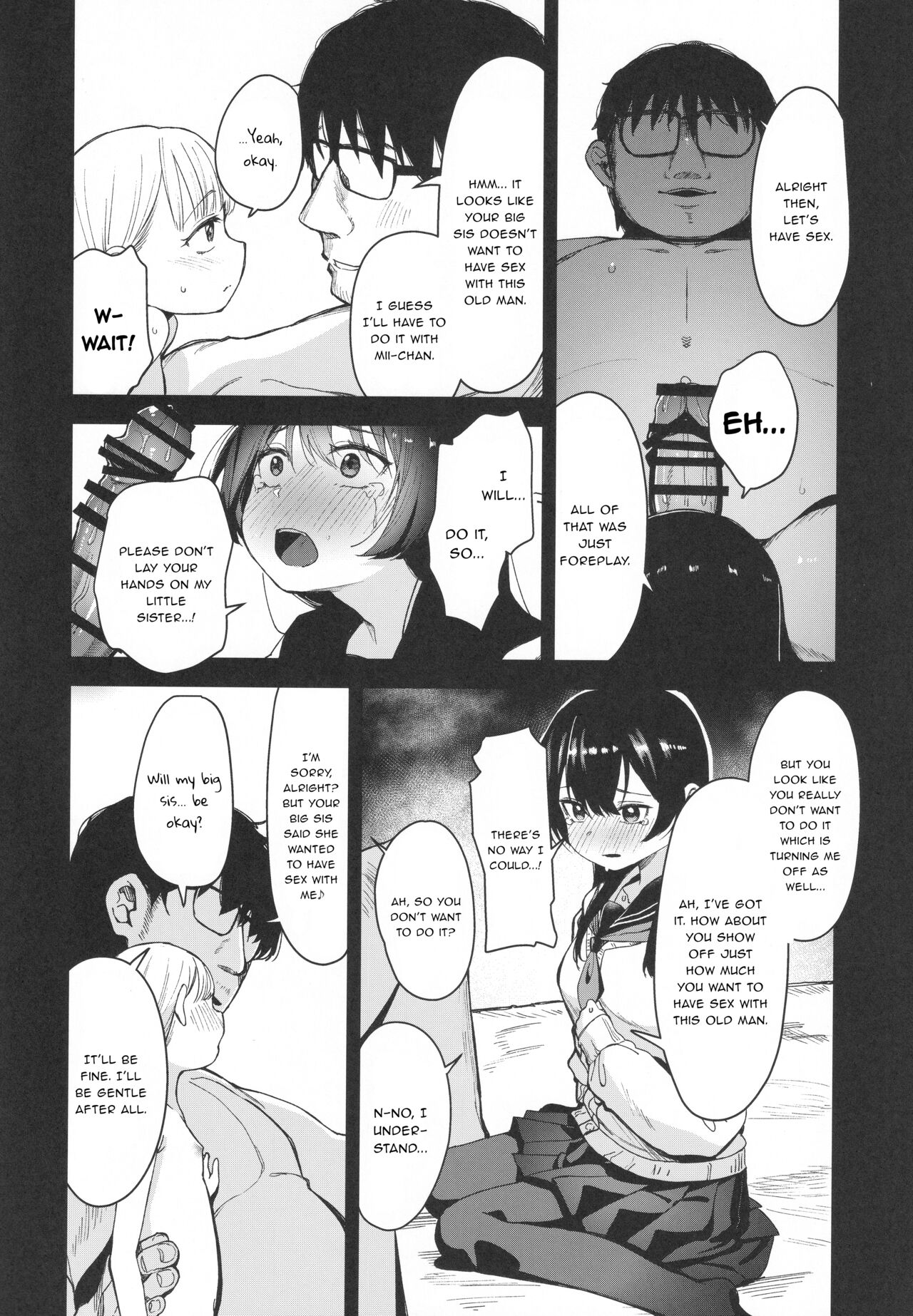 Shoujo Shimai wa Okasareru Re:Rape Bangai-hen | Raping a Pair of Sisters  Re:Rape Side Story - Page 7 - HentaiEra