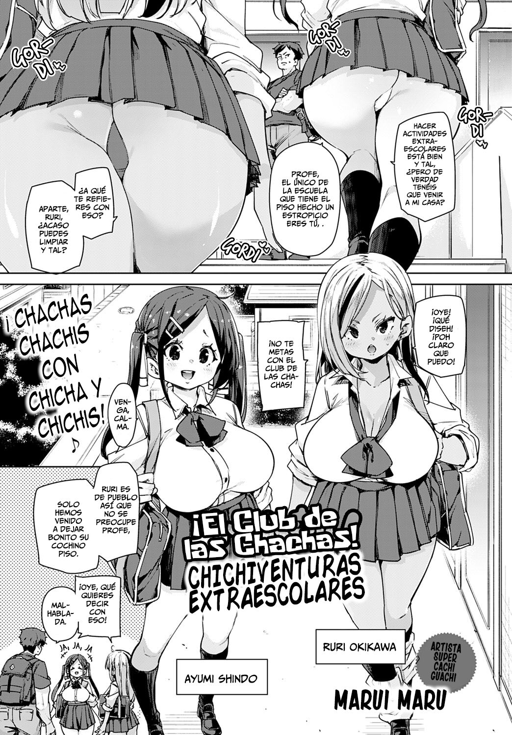 Maid-bu! Houkago Panpan Monogatari | ¡El Club de las Chachas!  Chichiventuras Extraescolares - Page 1 - HentaiEra